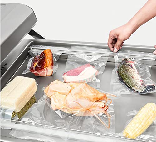 TECHTONGDA Double Chamber Vacuum Sealer Stainless Steel for Fruits & Vegetables