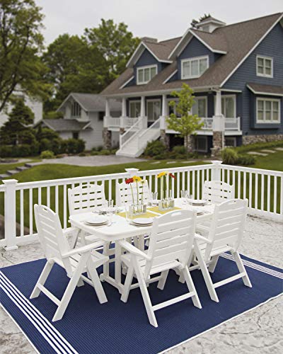 Polywood Nautical 7-Piece Dining Set Teak