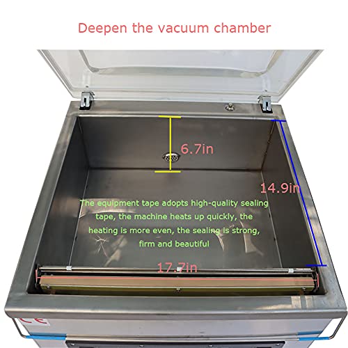 HayWHNKN Stainless Steel Vacuum Sealer for Dry & Moist Food 110V