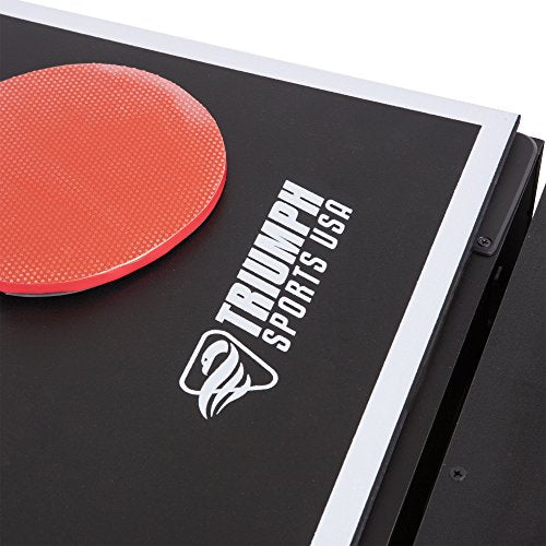 Triumph Sports 72" 4 in 1 Multi-Game Swivel Table Black