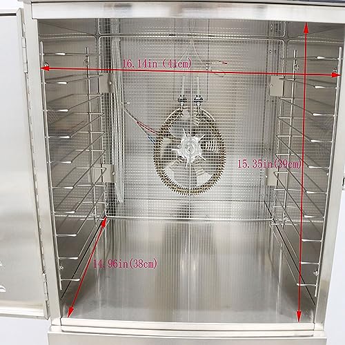 HQHAOTWU 30 Layers Stainless Steel Food Dehydrator Machine