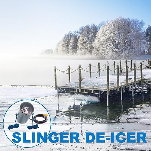 Scott Aerator Slinger De-Icer for Lakes & Ponds 3/4 HP 115V Stainless Steel