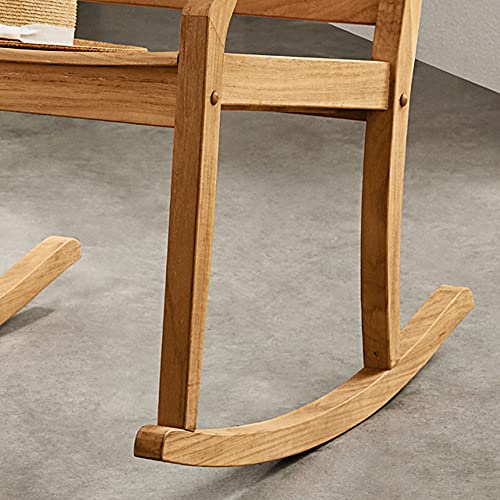 Cambridge Casual Briton Teak Wood 2 Piece Porch Rocking Chair Set