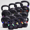 French Fitness Cast Iron Kettlebell Set (5-80 lbs)