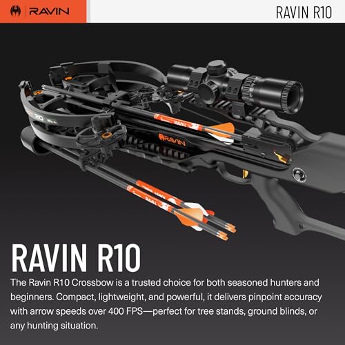 Ravin Crossbows R10 Crossbow Package R014 with HeliCoil Technology Black