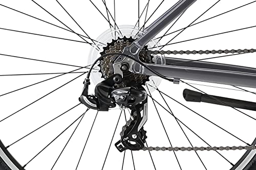 XDS Cross200 21 Speed Hybrid Bike Commuter City Bike 700C Matte Black