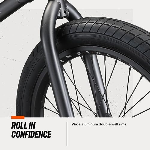 Mongoose Legion L100 Freestyle BMX Bike Steel Frame Grey/Black