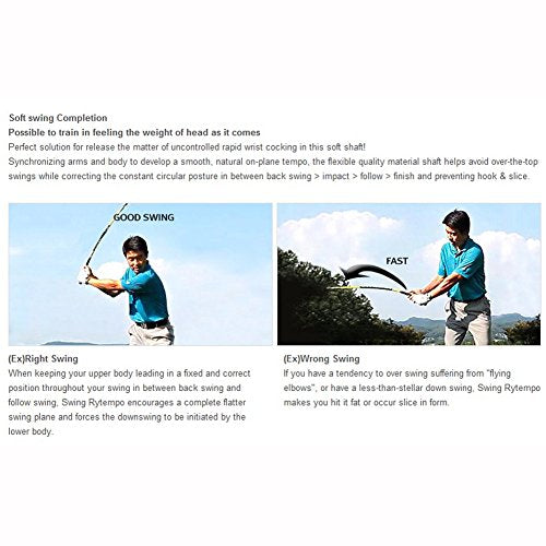 Golfami Swing Rytempo Inno Golf Swing Rhythm Tempo Balance Impact Timing Trainer White (Women)