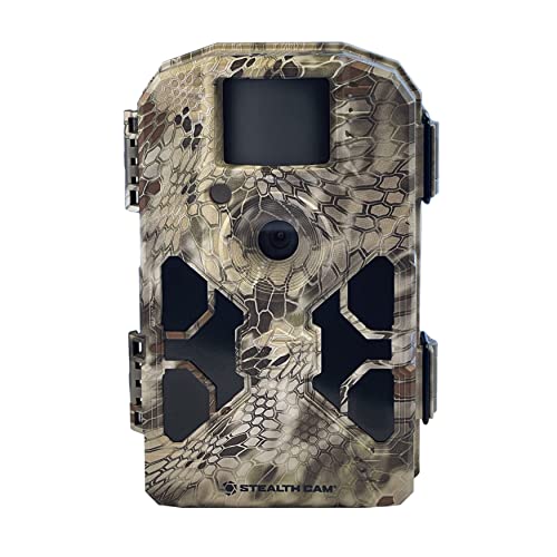 Stealth Cam 2022 G42NG 32MP No Glow Trail Camera Bundle with Solar Power Panel, 32GB SD Card, USB Card Reader Camouflage