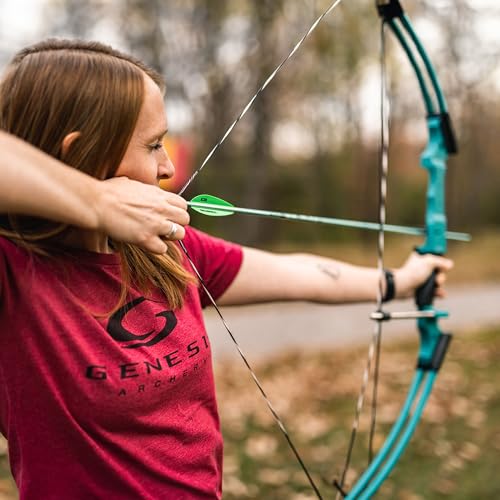 GENESIS Archery Original Adjustable Lightweight Right-Handed Compound Bow Yellow (3 Pack)