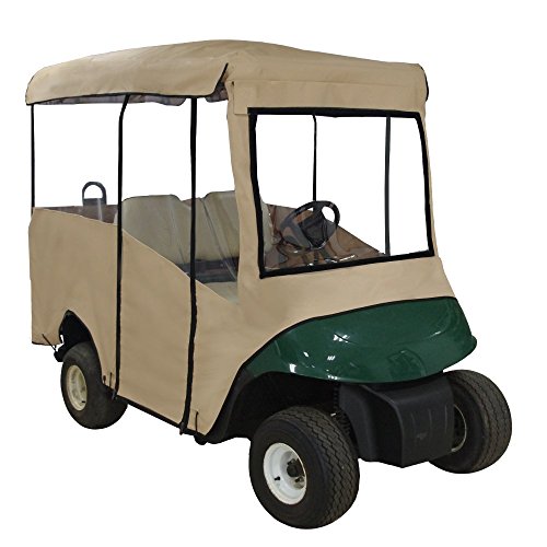 DOORWORKS GOLF CART ENCLOSURES Golf Cart Cover Tan