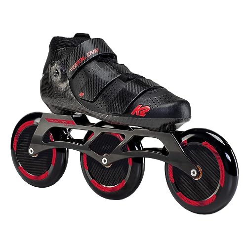 K2 Redline 125 Mens Inline Skates Black/Red Size 8.0