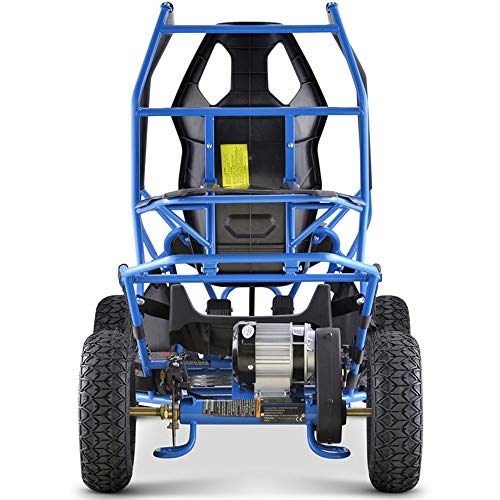 MotoTec Kids Electric Go Kart Maverick 1000w Black