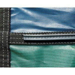 Quality Pool Products In-Ground Safety Cover 20'x40' Rectangle Hunter Green