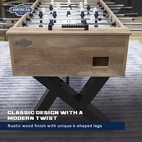 American Legend 54" Kirkwood Foosball Table Grey