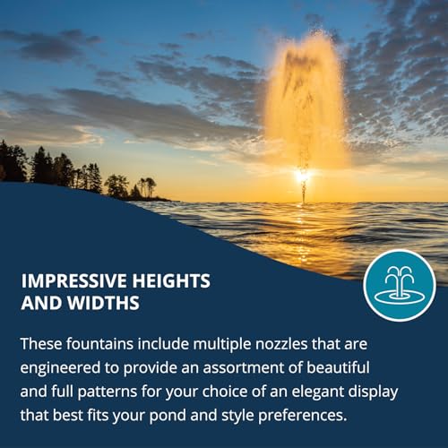 Kasco 1 HP J Series Decorative Fountain Black