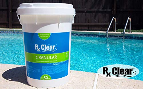 Rx Clear Stabilized Granular Chlorine 1200 lbs for Pools and Spas