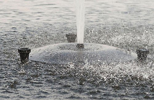 Fawn Lake Fountains 1/2, 3/4, 1 HP Floating Fountains Black