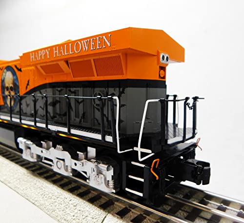 Generic MTH RailKing Halloween ES44AC Diesel Locomotive w/ProtoSound 3.0 O Gauge Orange