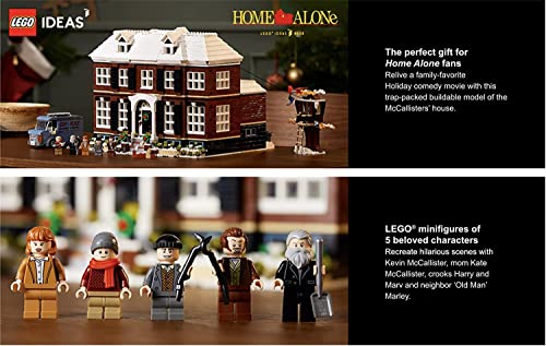 LEGO Ideas Home Alone Exclusive Building Set 21330 Multicolor