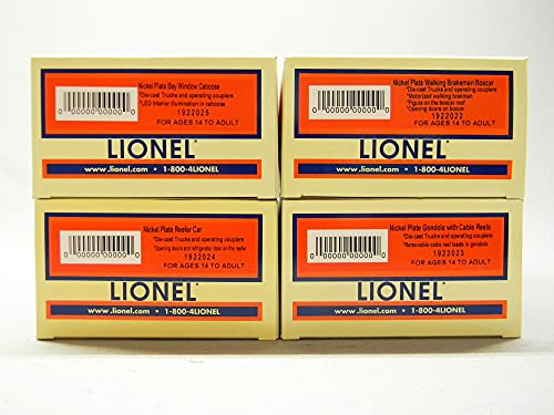 Generic Lionel Nickel Plate Road Berkshire Freight Train Set O Gauge LIONCHIEF Plus 2.0