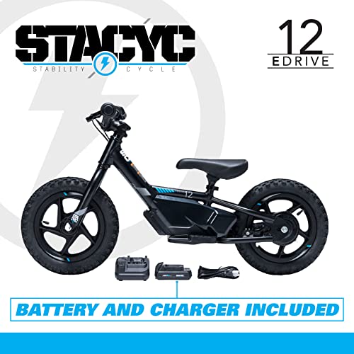 STACYC 12eDRIVE Kids Electric Balance Bike Blue