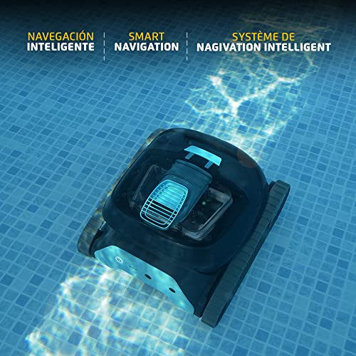 Dolphin Liberty 300 Cordless Magnetic Charge Robotic Pool Vacuum Cleaner Blue