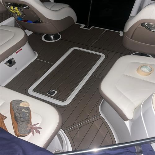 Algasan EVA Faux Teak Decking Floor Mat for 2012 Cobalt 243 - Various Color Options