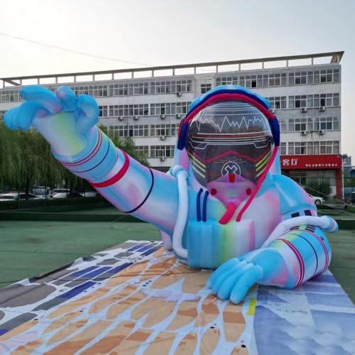HOAELOS Giant Inflatable Astronaut 20 Feet with Built-in LED Lights