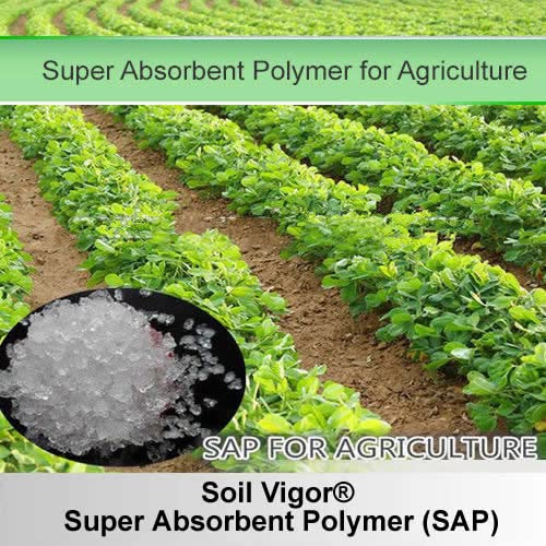 Soil Vigor Potassium Polyacrylate Water-Retaining Agent for Plants 45 lbs