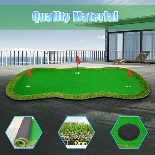 YUNIC Sport Golf Putting Green A3 Green