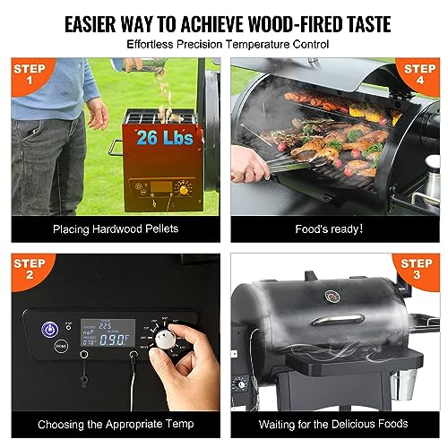 DOUKI Heavy Duty Charcoal Grill BBQ with Cart