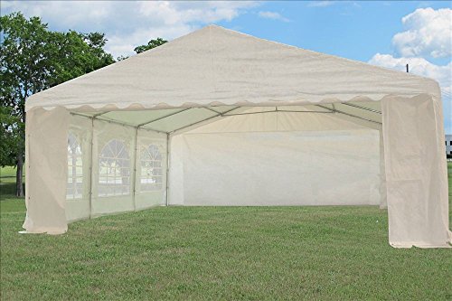 DELTA 20'x20' PE Party Tent White