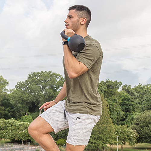 OneFitWonder Solid Cast Iron Kettlebell Set for Strength Training