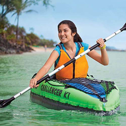 Intex Challenger K1 Inflatable Sporty Kayak 1 Person