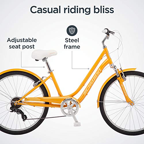 Schwinn Suburban Comfort Bike Orange