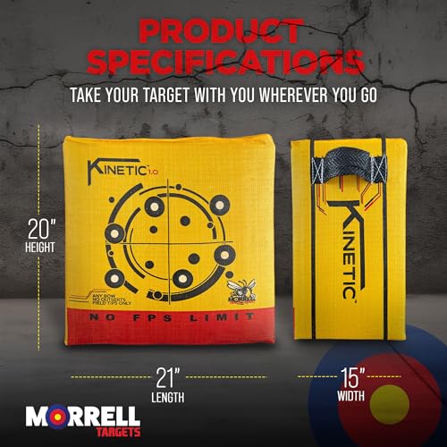 Morrell Targets 144 Jacket Kinetic Portable Archery Bag Target Yellow
