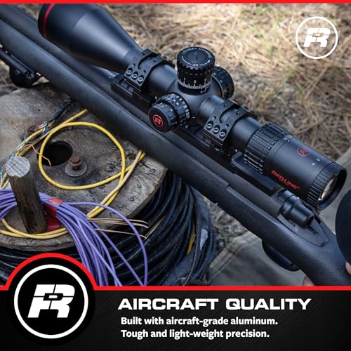 Red-Line Optics F4U Corsair MRDAD FFP 5-30x56 Long Range Scope Red Black