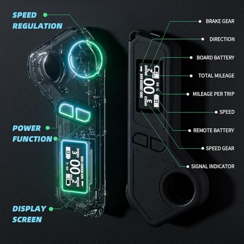 DNASKATE V4 Electric Skateboard with Remote 28 Mph 22 Miles Range 800W Hub-Motor