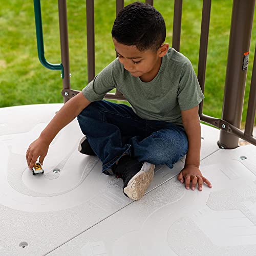 Lifetime Adventure Slide Tower Playset Earthtone