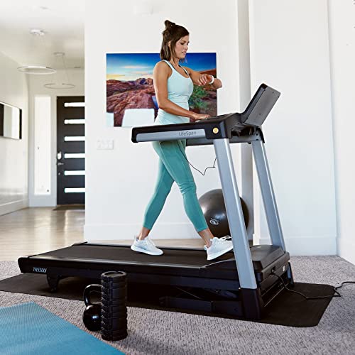 LifeSpan Fitness TR5500iM Home Treadmill Black