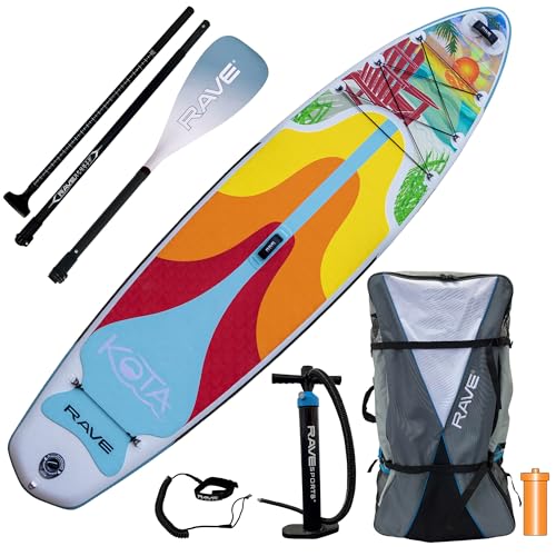 RAVE Sports Kota iSUP 11'2" Stand-Up Paddleboard Adirondack
