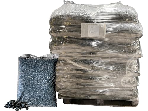 Viagrow Black Rubber Mulch for Playgrounds and Landscapes 75 cu. ft.