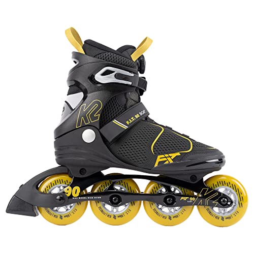 K2 Skate F.I.T. 90 Boa Gray Mustard Size 5
