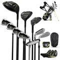 PGA TOUR P1 Extreme 16-Piece Junior Golf Club Set Green/Black