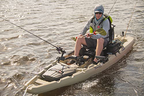Perception Kayaks Showdown 11.5 Sit-on-Top Pedal Drive Fishing Kayak Fossil Tan