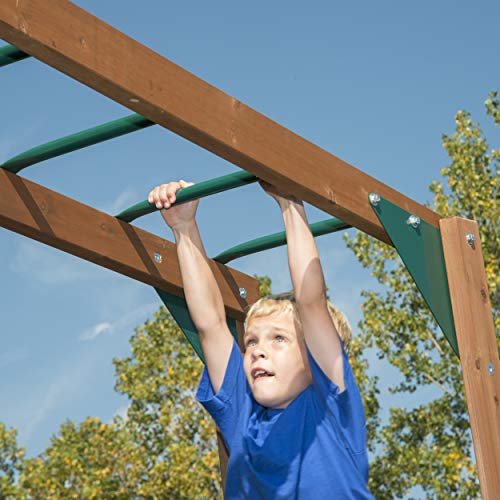 Swing-N-Slide Knightsbridge Plus Swing Set Wood Green