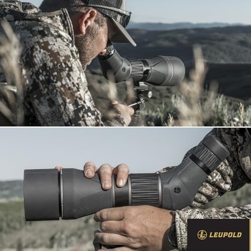 Leupold SX-5 Santiam HD 27-55x80mm Spotting Scope Angled Eyepiece
