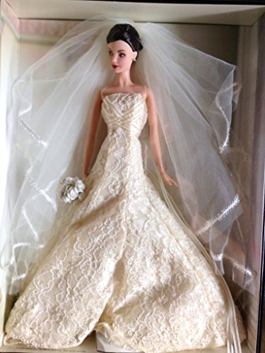 Barbie Carolina Herrera Collector Designer Brunette Bride Platinum Label
