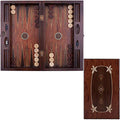 Helena Wood Art Asia Backgammon Set with Number Counter Rosewood
